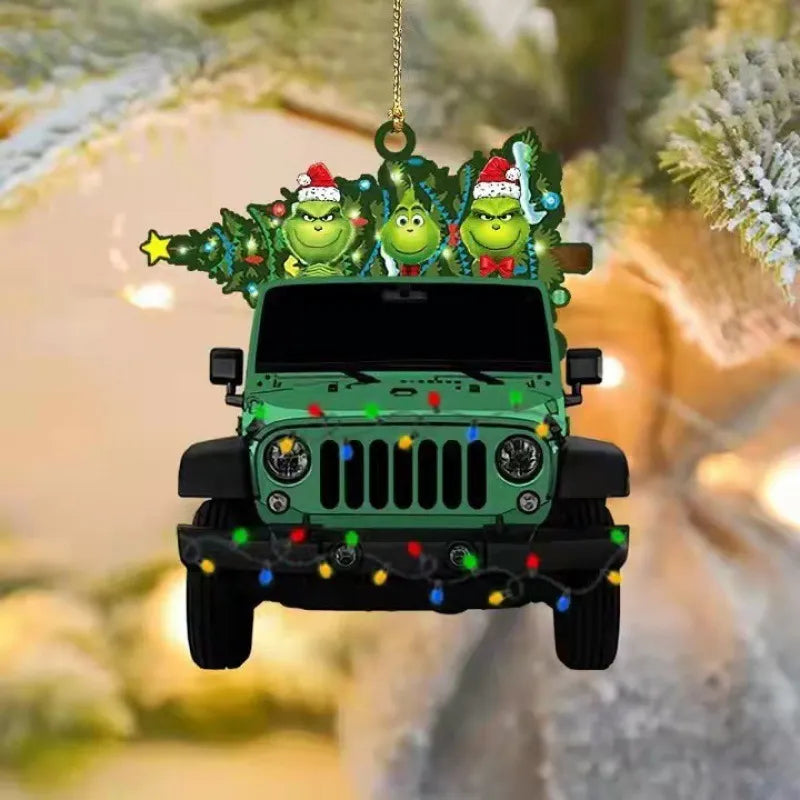 grinch decorated jeeps｜TikTok Search