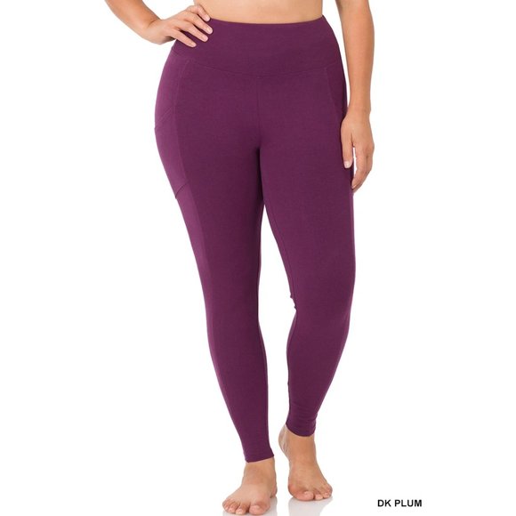 NWOT Zenana Outfitters Compression Leggings, small